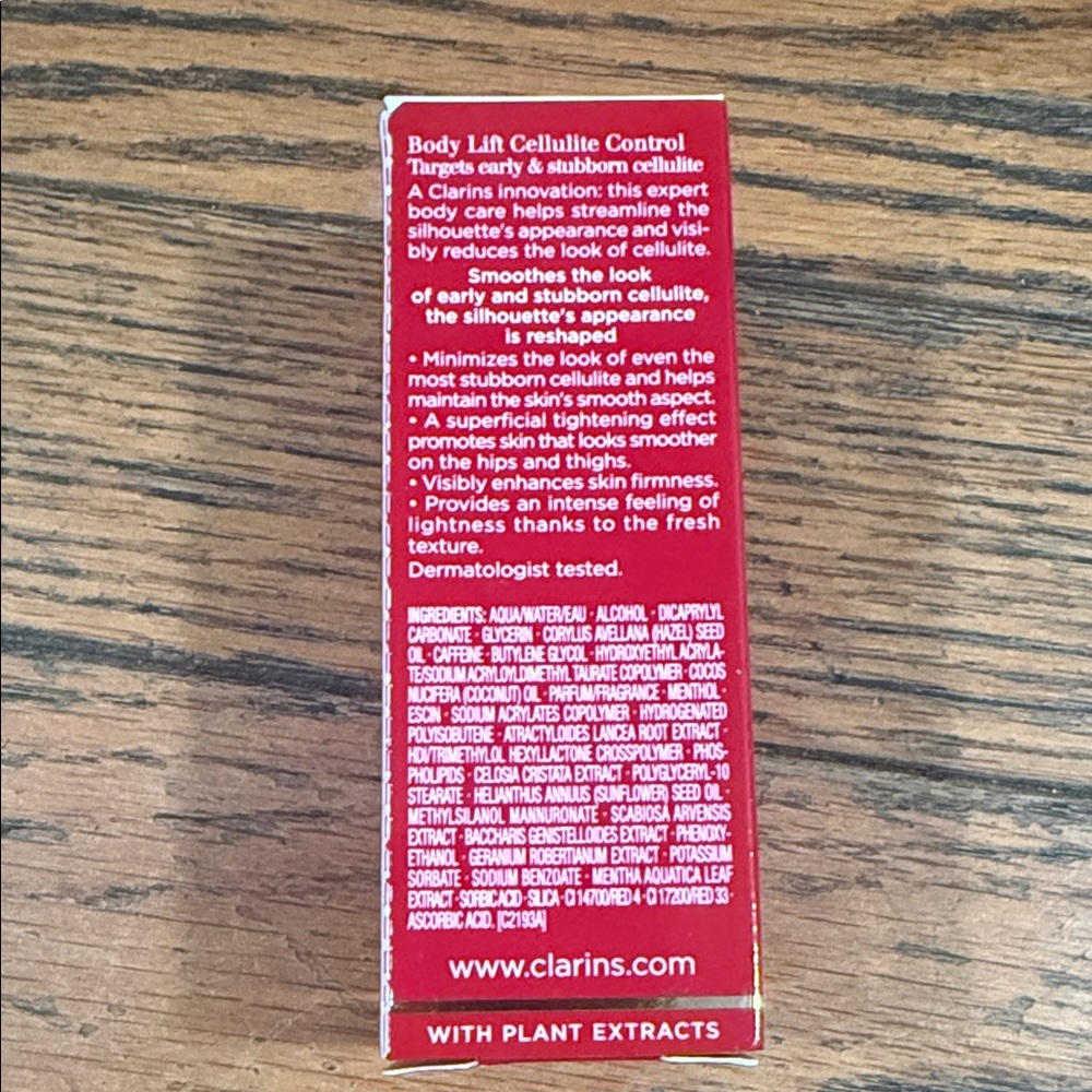 Clarins Red Body Lift Cellulite Control 30ml - Picture 3 of 4